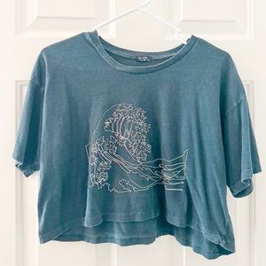 john galt cropped tshirt